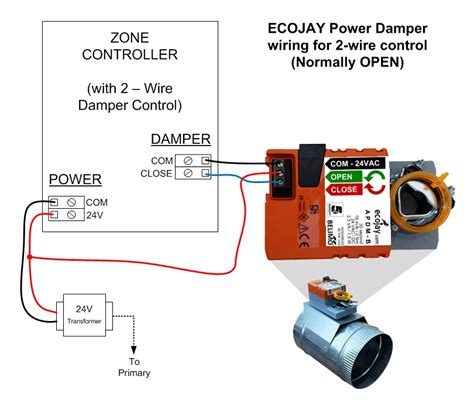 1 phase damper wiring diagram 